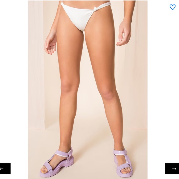 Superdown x chantel jeffries catherine bikini bottom, Size: S - Picture 2 of 6